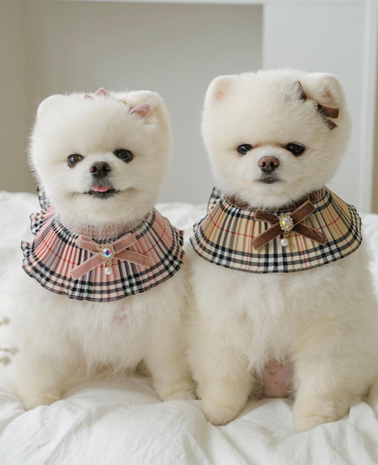 Pets&Me Plaid Scarf[韩国Pets&Me格纹小围脖] image 0
