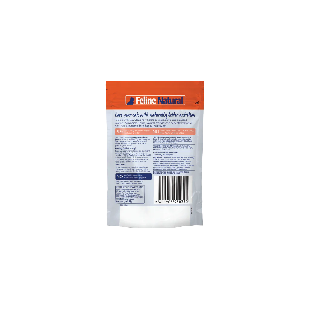 K9 Feline Natural Variety Box Pouch Cat Food[K9猫猫餐包-混合装12包] image 4