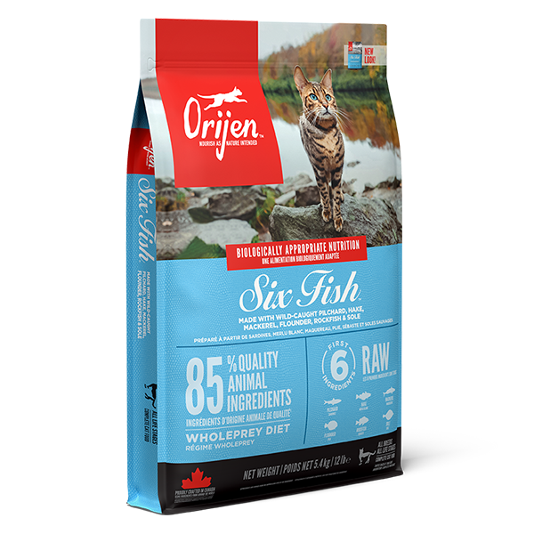 ORIJEN Six Fish Cat-5.4kg-2PackDealAvailable[渴望六种鱼干粮-5.4kg-2包有优惠] image 0