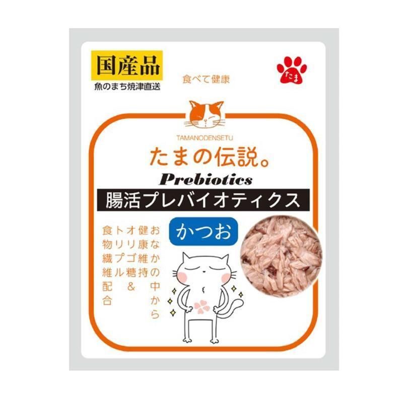 NEW!Sanyo TAMANODENSETU Gut Active Prebiotics Cat Food 35g[新品-三洋玉之传说活性益生菌维护肠道餐包-35g]